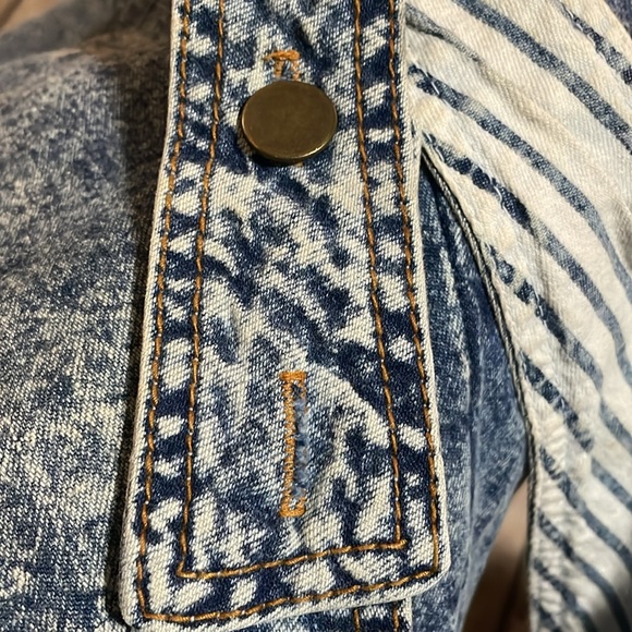 Vintage Breaker Sportswear Acid Wash 80’s-90’s Overalls Size 5 - Picture 7 of 14